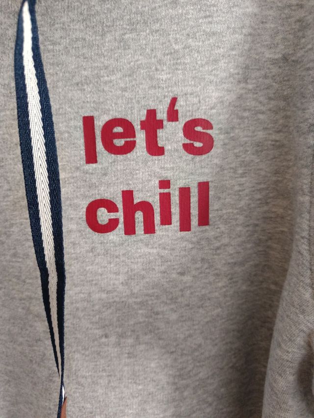 Vestido Esmara gris manga larga