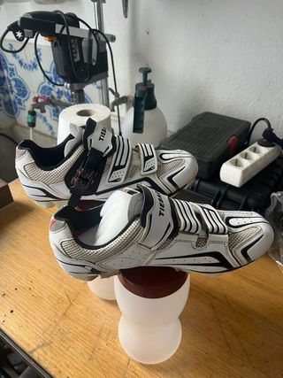 Zapatillas Ciclismo Blancas Talla 42