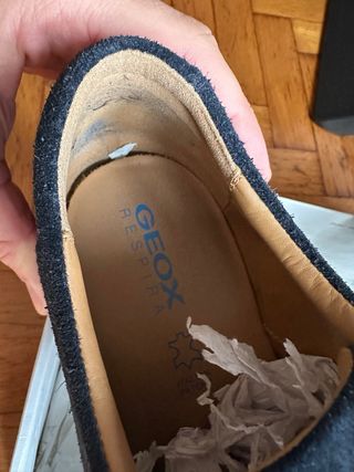 Scarpe uomo Geox spherica scamosciate