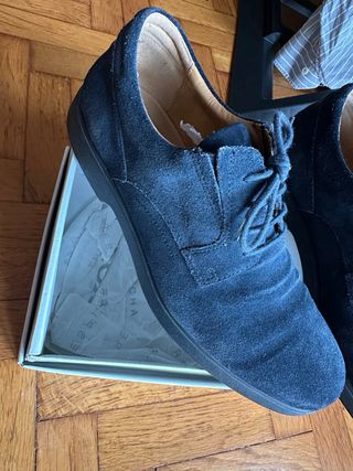 Scarpe uomo Geox spherica scamosciate