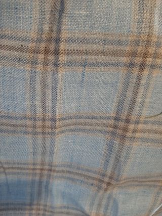 Tessuto cotone a quadri 1,62 x 1,53 m