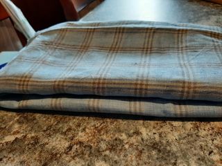 Tessuto cotone a quadri 1,62 x 1,53 m