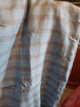 Tessuto cotone a quadri 1,62 x 1,53 m