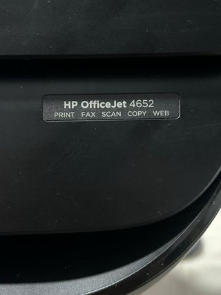 Impresora HP OfficeJet 4652 Negra