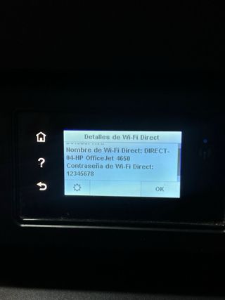 Impresora HP OfficeJet 4652 Negra