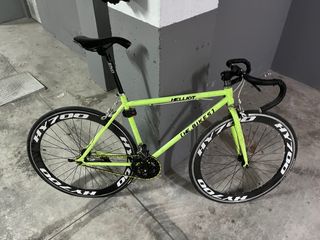 Bicicleta Fixie Verde Neón