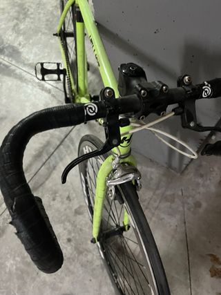 Bicicleta Fixie Verde Neón