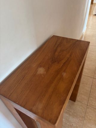 Mesita auxiliar madera maciza