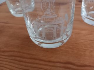 Juego 6 Vasos Cristal Bohemia