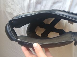 Casco de boxeo PWR negro M

