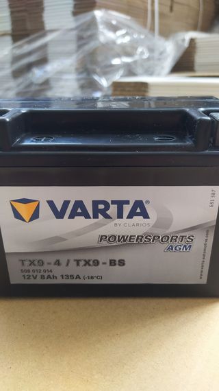 Batería Varta TX9-BS 12V 8Ah Powersports AGM