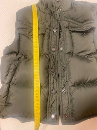 Chaleco Ralph Lauren Verde Oliva, talla 36-38 .