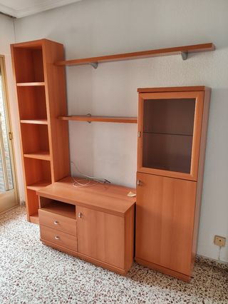 Mueble de salón modular madera