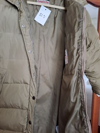 Anorak Invicta Talla S Verde Oliva