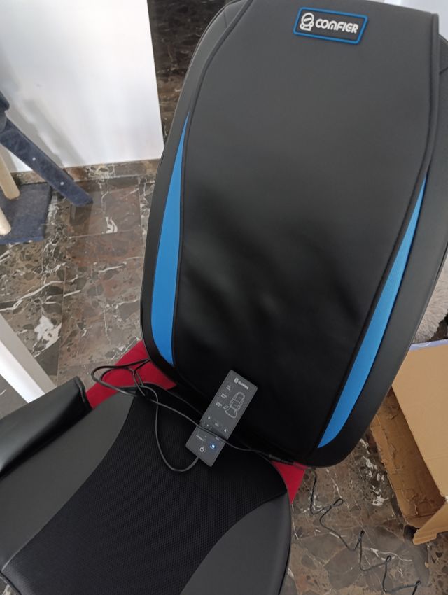 Cojín Respaldo Masajeador Shiatsu Calefac. Comfier