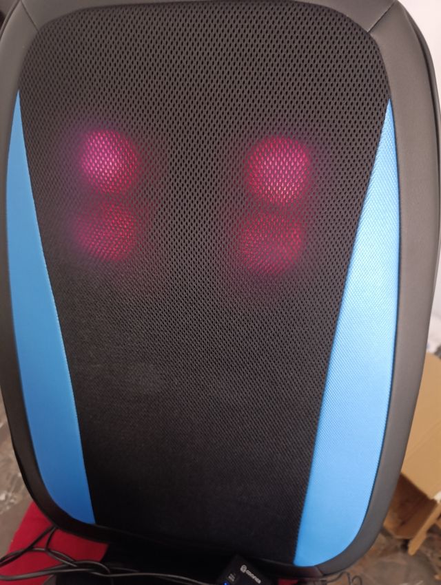 Cojín Respaldo Masajeador Shiatsu Calefac. Comfier