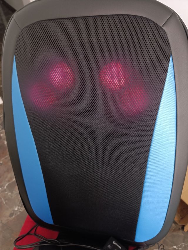 Cojín Respaldo Masajeador Shiatsu Calefac. Comfier