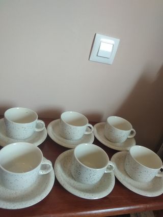 Juego de café ☕, 6 servicios