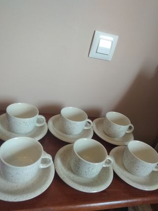 Juego de café ☕, 6 servicios