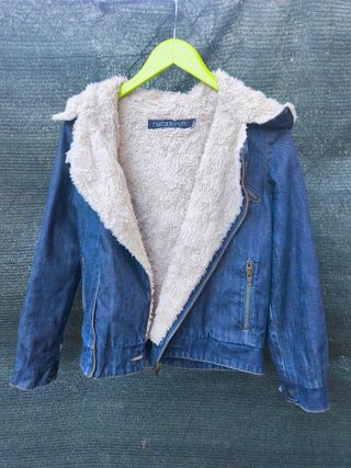 Chaqueta vaquera Nikita con capucha S azul