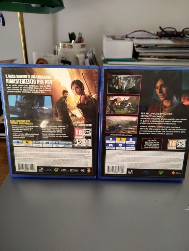 Giochi PS4: The Last of Us & Uncharted