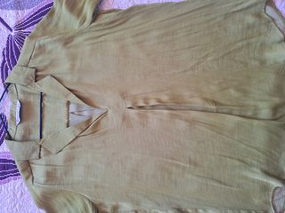 Camisa Stradivarius verde talla S