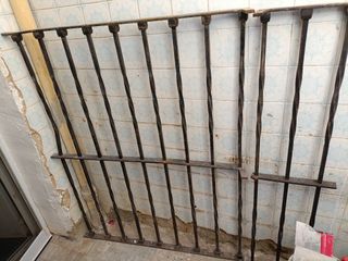 Rejas de hierro forjado.