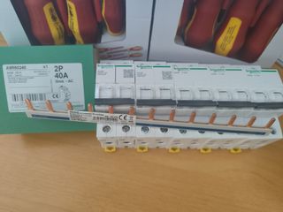 Lote 7x Interruptores Diferenciales 40A