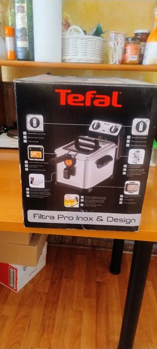 Freidora Tefal Filtra Pro Inox & Design