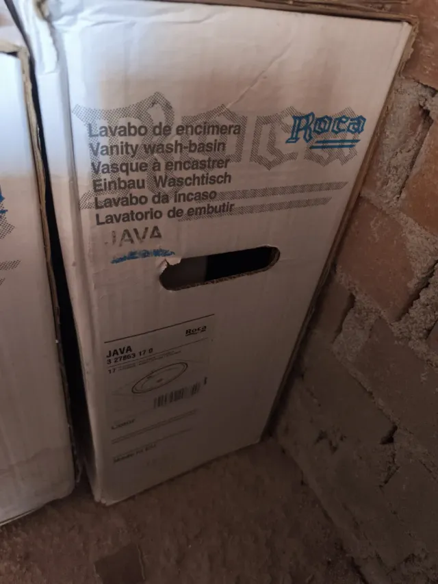 2 Lavabos de Encimera Roca Modelo Java