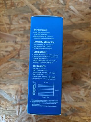 Samsung T7 Shield SSD 4TB Portátil