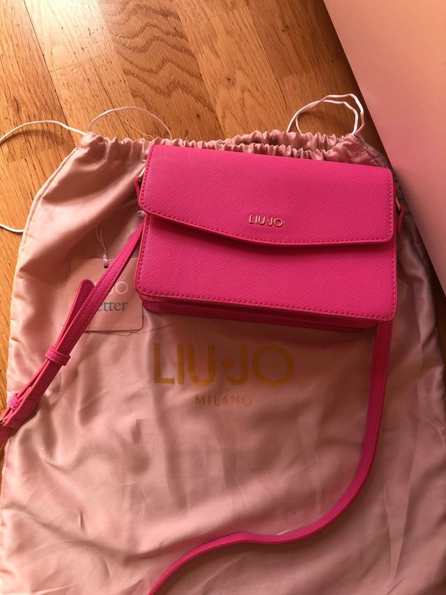 Bolso Liu Jo rosa pequeño