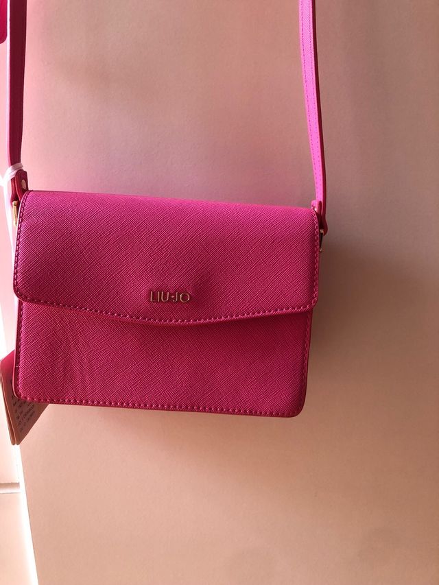 Bolso Liu Jo rosa pequeño