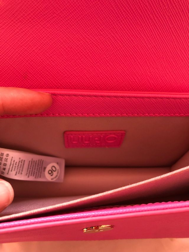 Bolso Liu Jo rosa pequeño
