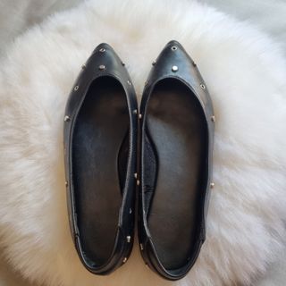 Bailarinas Sfera negras con tachuelas