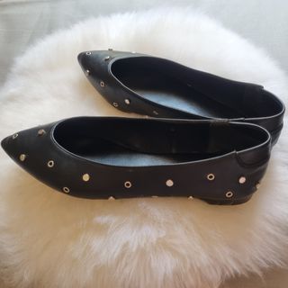 Bailarinas Sfera negras con tachuelas