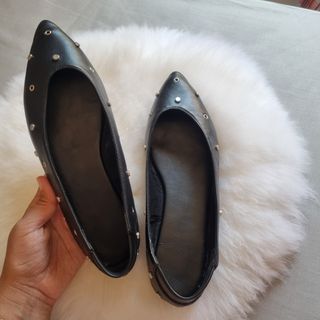 Bailarinas Sfera negras con tachuelas