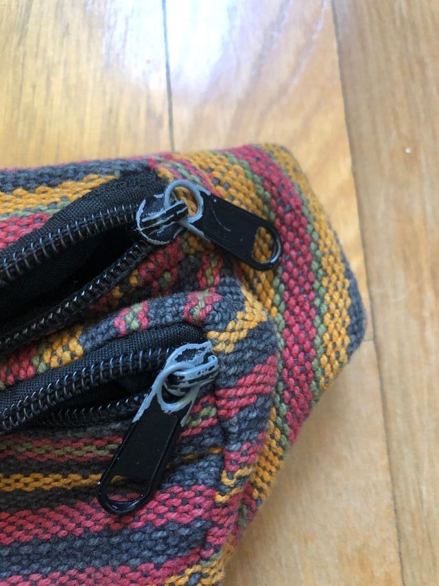 Riñonera estilo hippie