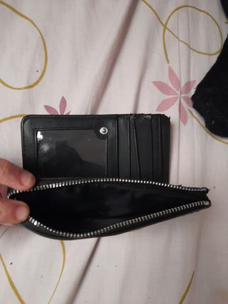 Monedero Desigual Negro