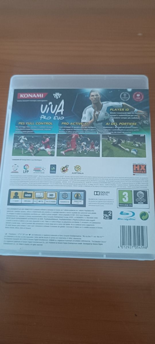 PES 2013 PS3 Konami