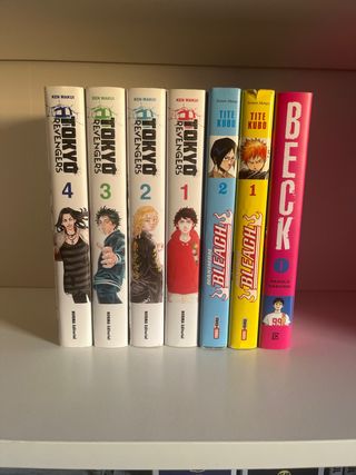 Manga bleach, Tokyo revenger y beck
