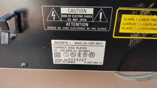 Reproductor CD Sony CDP-M21