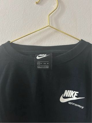 Sudadera Nike Negra Talla XS