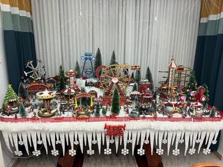 Parque de atracciones navideño