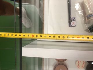 Mostrador de cristal para tienda