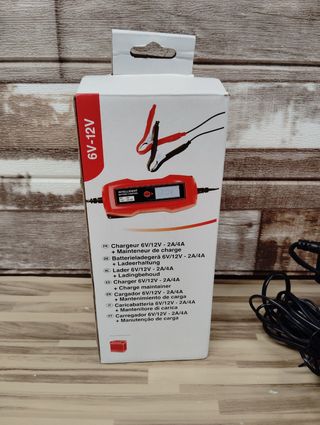 Cargador Batería  6V/12V 2A/4A