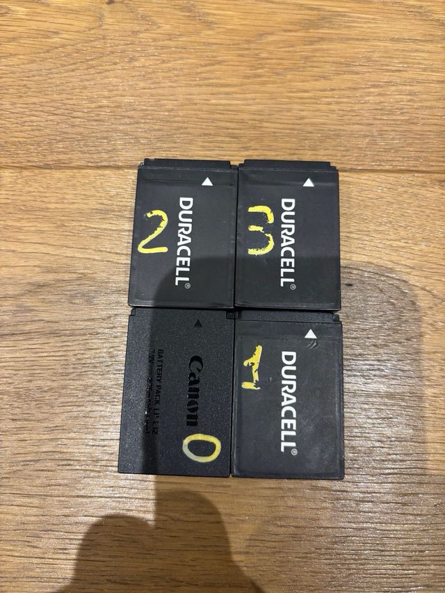 Cámara Canon EOS M50 Mark II Objetivo y Baterías