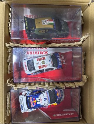 Lote 3 Coches Scalextric SCX