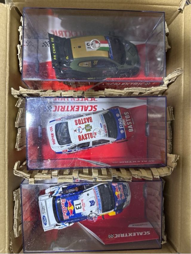 Lote 3 Coches Scalextric SCX