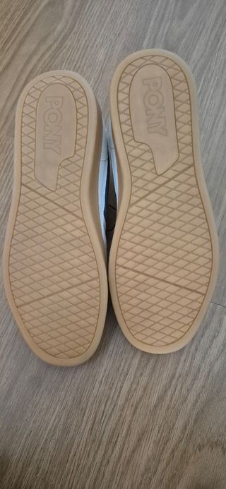 Zapatillas Lefties Blancas y Azules Talla 38